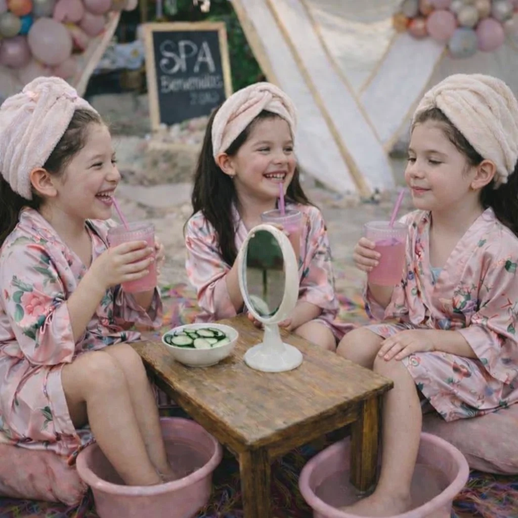 Servicio de spa para niñas a domicilio en CDMX — decoración temática y experiencia premium